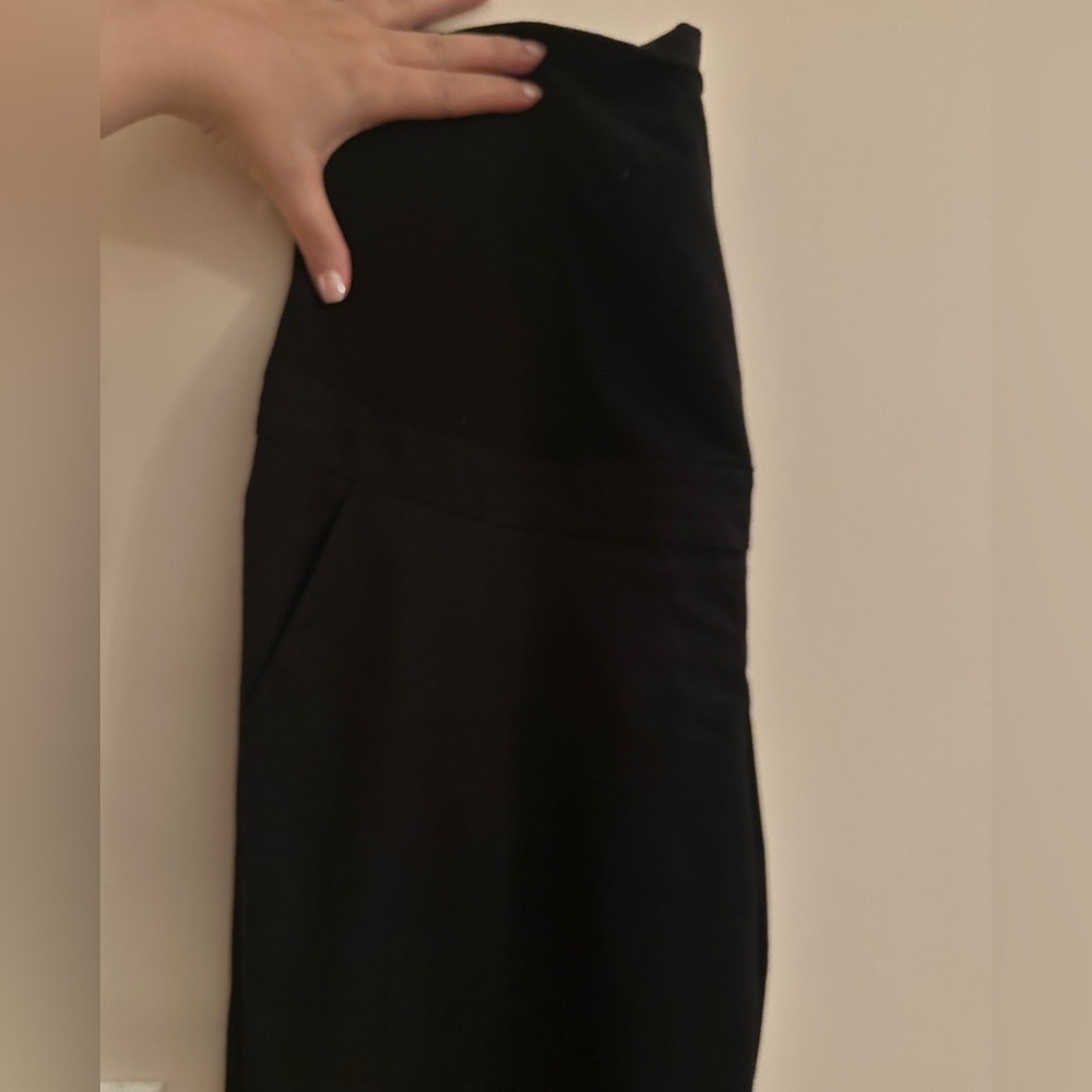 Thyme Maternity Classic Black dress trousers